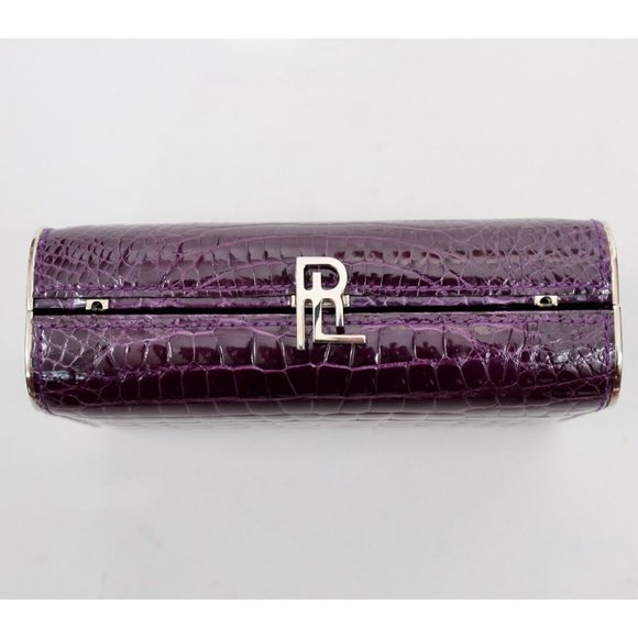 New Ralph Lauren Purple Label Collection bag real alligator clutch shoulder 12k - Picture 10 of 13